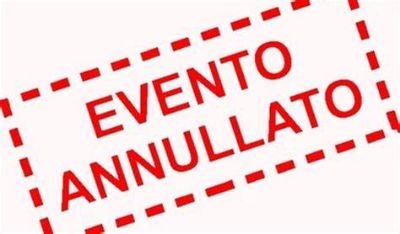 ANNULLAMENTO GIORNATA DEL VERDE PULITO