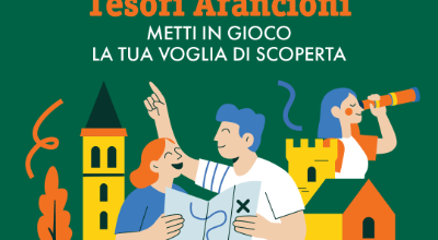caccia al tesoro arancione