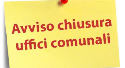 chiusura uffici comunali