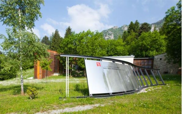 Palestra d'arrampicata sportiva presso il Parco della Montagna 